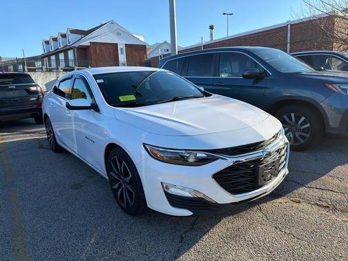 Summit White 2020 Chevrolet Malibu FWD RS