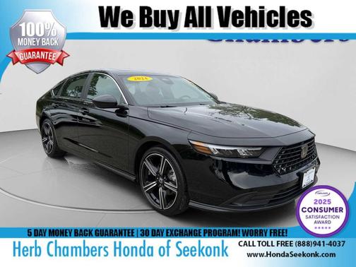 Crystal Black Pearl 2024 Honda Accord Hybrid Sport