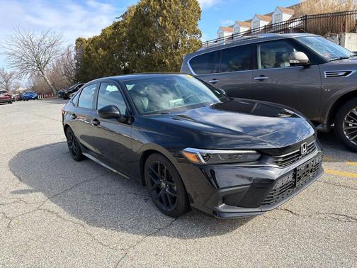 Crystal Black Pearl 2024 Honda Civic Sport