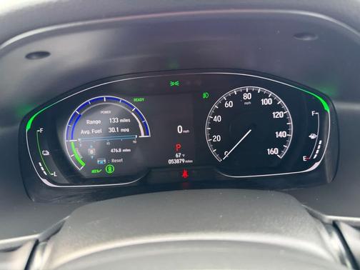 Platinum White Pearl 2021 Honda Accord Hybrid EX-L