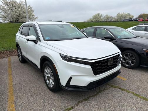 Platinum White Pearl 2023 Honda CR-V EX-L AWD