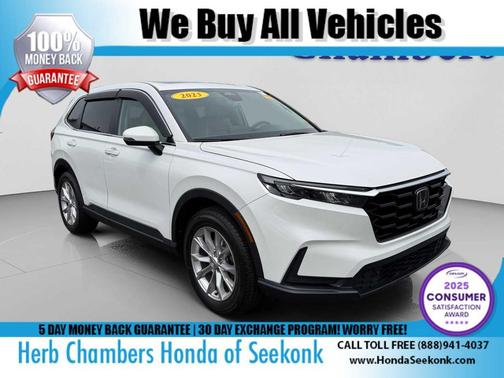 Platinum White Pearl 2023 Honda CR-V EX-L AWD