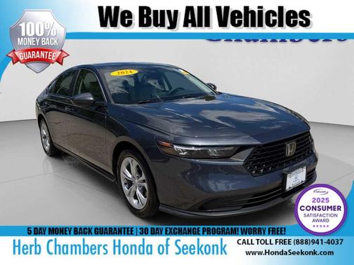 Meteorite Gray 2024 Honda Accord LX 1.5T