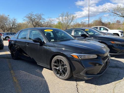Crystal Black Pearl 2023 Honda Civic Sport