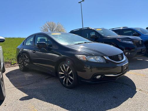 Crystal Black Pearl 2015 Honda Civic EX-L