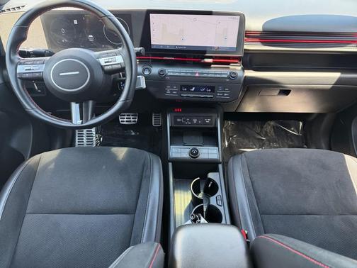 Ecotronic Gray Pearl w/Black Roof 2024 Hyundai KONA N Line