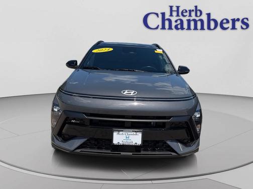 Ecotronic Gray Pearl w/Black Roof 2024 Hyundai KONA N Line