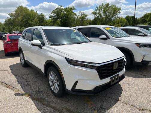 Platinum White Pearl 2024 Honda CR-V EX AWD