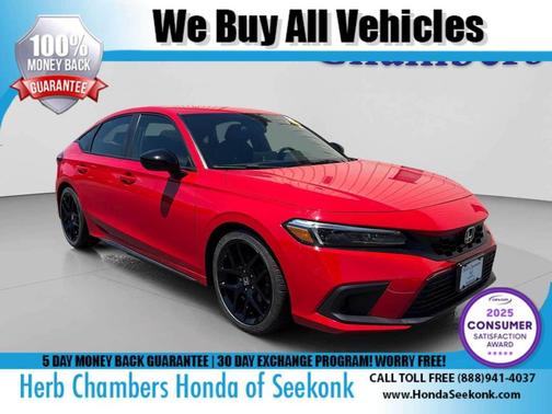 Rallye Red 2022 Honda Civic Sport