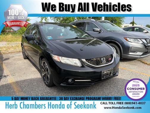 Crystal Black Pearl 2014 Honda Civic Si