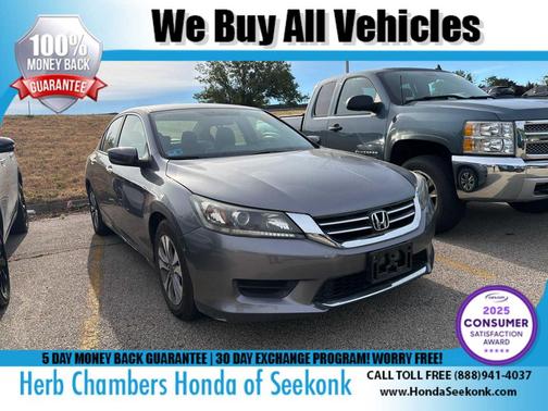 Modern Steel Metallic 2013 Honda Accord LX