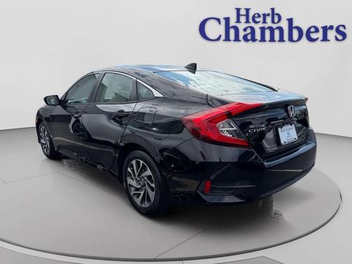 Burgundy Night Pearl 2018 Honda Civic EX