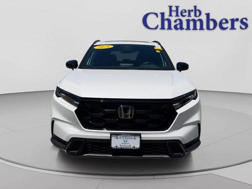 Platinum White Pearl 2024 Honda CR-V Hybrid Sport AWD