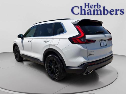 Platinum White Pearl 2024 Honda CR-V Hybrid Sport AWD
