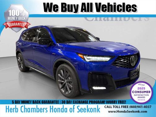 Apex Blue Pearl 2025 Acura MDX A-SPEC