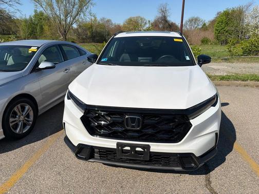 Platinum White Pearl 2024 Honda CR-V Hybrid Sport AWD