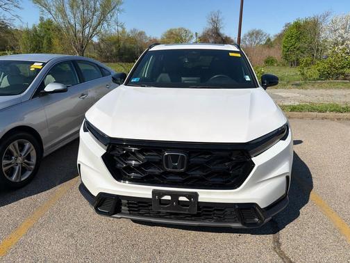 Platinum White Pearl 2024 Honda CR-V Hybrid Sport AWD