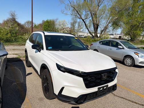 Platinum White Pearl 2024 Honda CR-V Hybrid Sport AWD