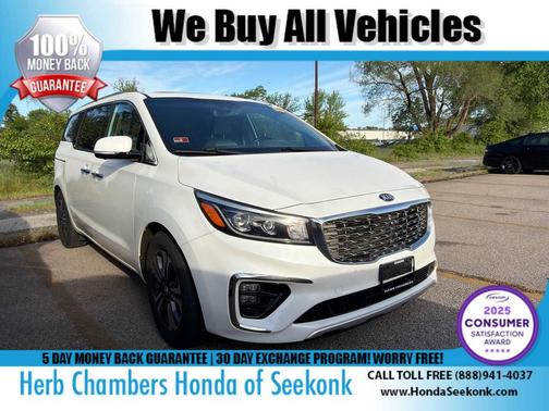 Snow White Pearl 2021 Kia Sedona SX