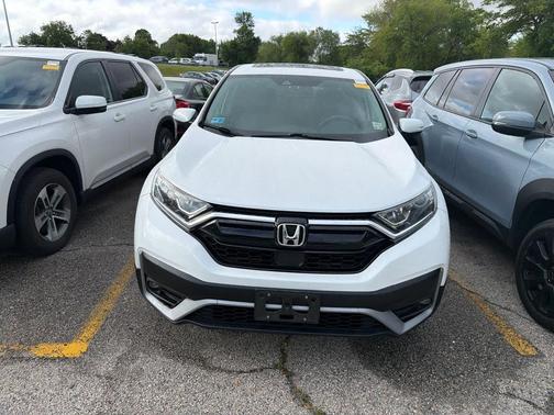Platinum White Pearl 2021 Honda CR-V AWD EX