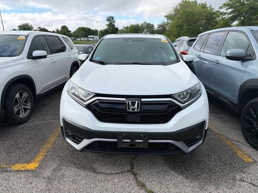Platinum White Pearl 2021 Honda CR-V AWD EX