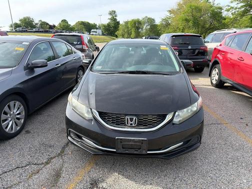 Crystal Black Pearl 2014 Honda Civic LX