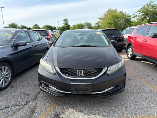Crystal Black Pearl 2014 Honda Civic LX