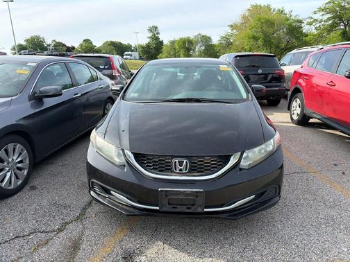 Crystal Black Pearl 2014 Honda Civic LX