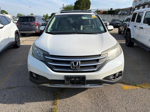 White Diamond Pearl 2013 Honda CR-V EX-L