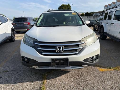 White Diamond Pearl 2013 Honda CR-V EX-L