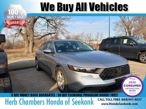 Lunar Silver Metallic 2023 Honda Accord LX 1.5T