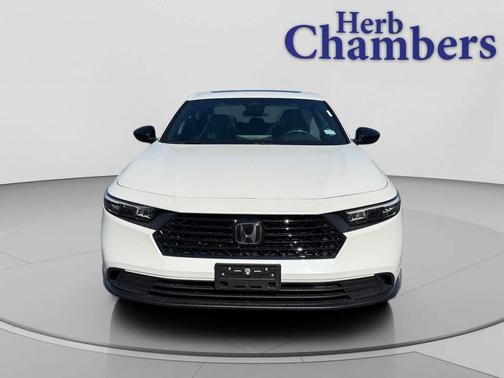 Platinum White Pearl 2026 Honda Accord Hybrid Sport