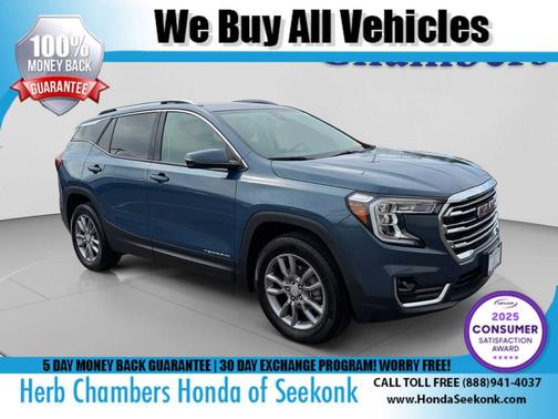 Downpour Metallic 2024 GMC Terrain SLT