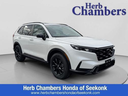 Platinum White Pearl 2026 Honda CR-V Hybrid Sport-L AWD