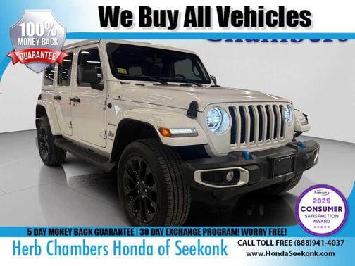 Bright White Clearcoat 2022 Jeep Wrangler Unlimited 4xe Sahara