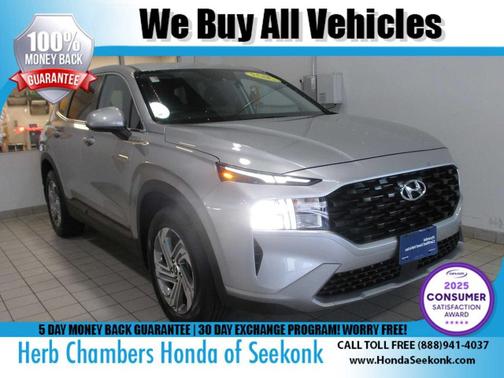 Shimmering Silver 2023 Hyundai SANTA FE SE