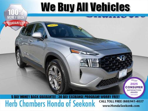 Shimmering Silver 2023 Hyundai SANTA FE SE