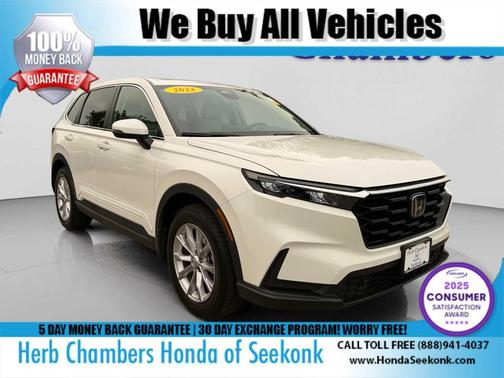 Platinum White Pearl 2024 Honda CR-V EX-L AWD