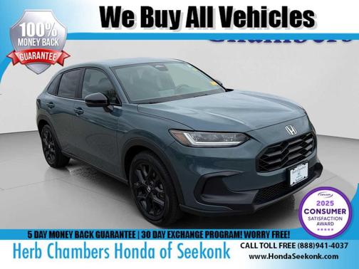 Nordic Forest Pearl 2024 Honda HR-V AWD Sport