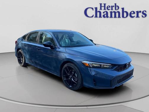 Blue Lagoon Pearl 2026 Honda Civic Hybrid Sport