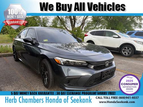 Meteorite Gray 2024 Honda Civic Sport