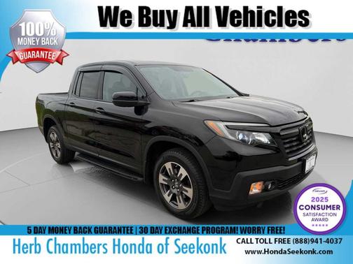 Crystal Black Pearl 2019 Honda Ridgeline RTL