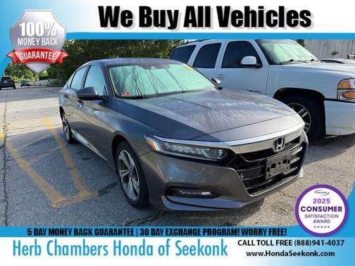 Modern Steel Metallic 2019 Honda Accord EX-L