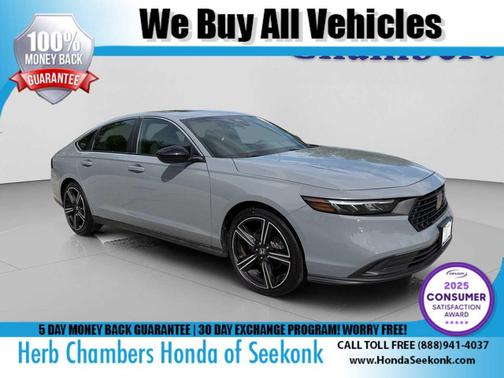 Urban Gray Pearl 2023 Honda Accord Hybrid Sport