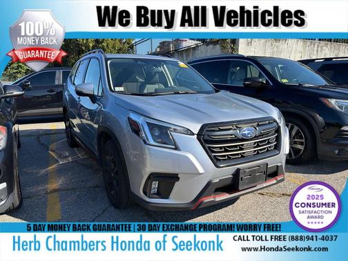 Ice Silver Metallic 2024 Subaru Forester Sport