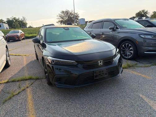 Crystal Black Pearl 2024 Honda Civic Sport