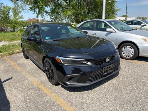 Crystal Black Pearl 2023 Honda Civic Sport