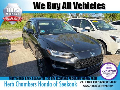 Crystal Black Pearl 2024 Honda HR-V EX-L