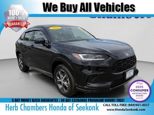 Crystal Black Pearl 2024 Honda HR-V EX-L