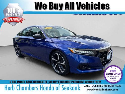 Still Night Pearl 2022 Honda Accord Sport 1.5T